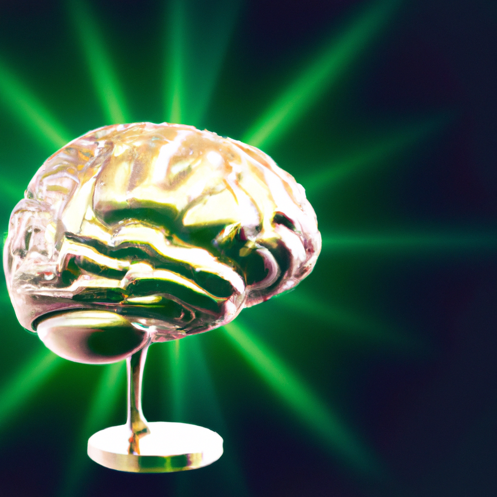 Decorative psychology brain illustration cover art